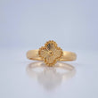 Anillo Trebol 2.1gr / T6 3/4 / Oro Amarillo 18K $