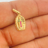 Dije Virgen De Guadalupe 1.15gr / 2.1cm / Oro Amarillo 18K $