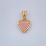 Dije Corazon 0.75gr / 1.8cm / Oro Amarillo 18K $
