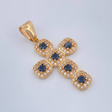 Dije Cruz Tupida 3.7gr / 3.5cm / Oro Amarillo 18K $