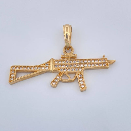 Dije Arma 2.5gr / 2.3cm / Oro Amarillo 18K $