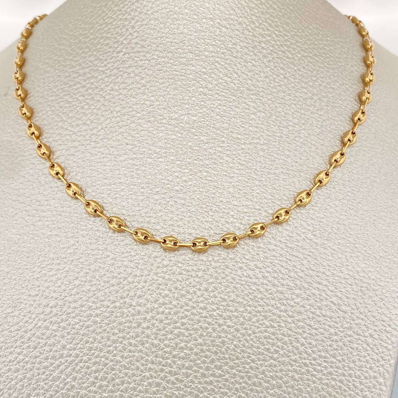 Cadena GC 6.45gr / 51.5cm / 3.5mm Oro Amarillo 18K $