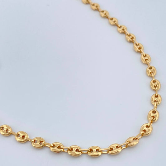 Cadena GC 5.8gr / 46cm / 4mm Oro Amarillo 18K $