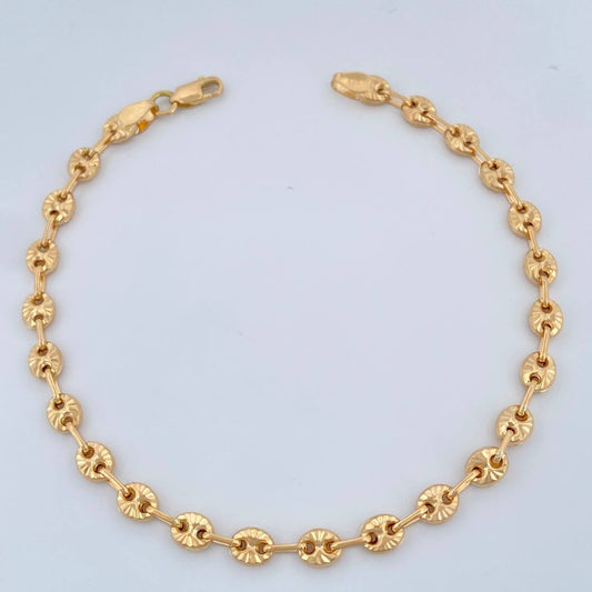 Pulso GC 3.65gr / 19.3cm / 3mm Oro Amarillo 18K $