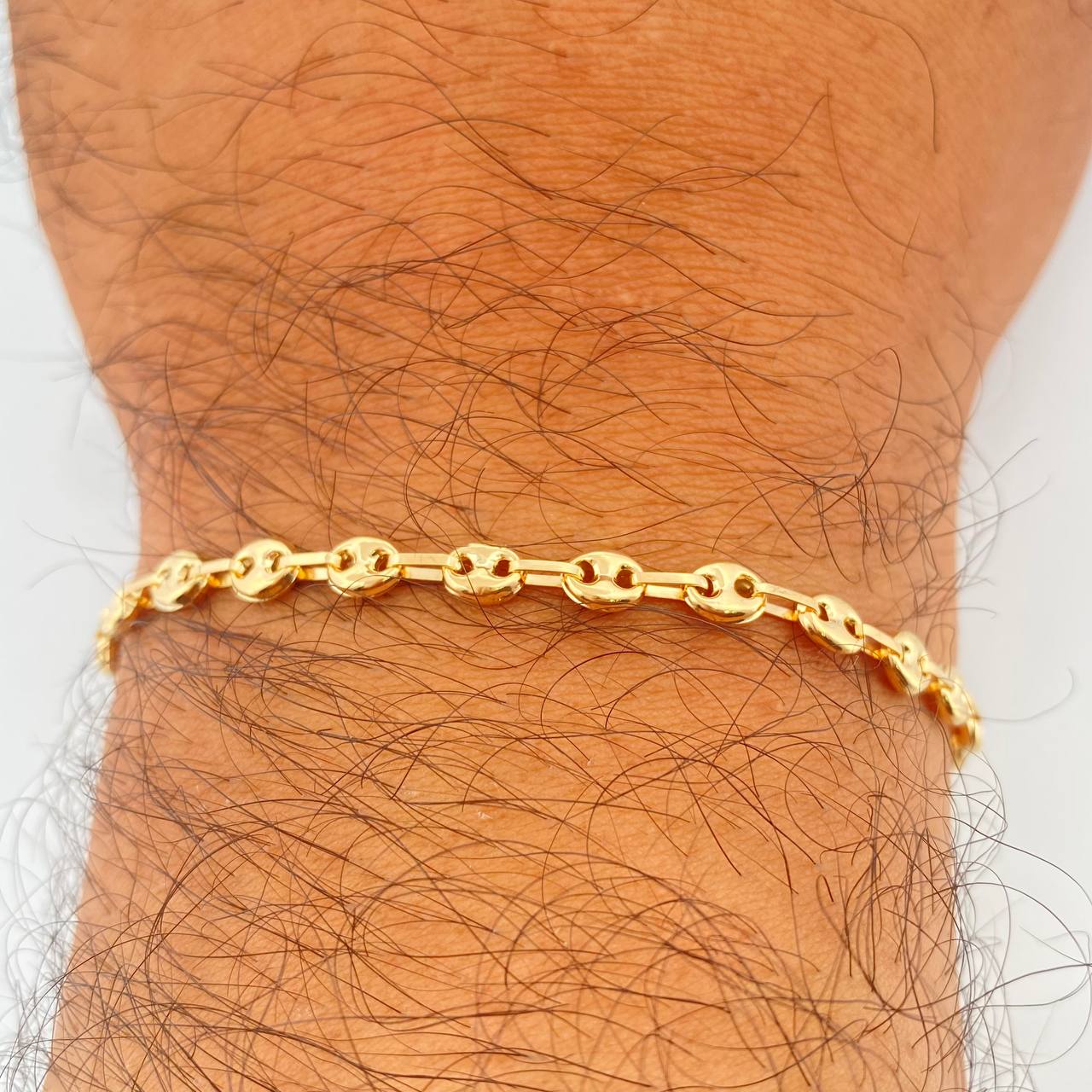 Pulso GC 2.15gr / 17cm / 2mm Oro Amarillo 18K $