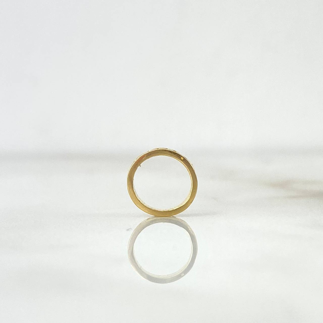 Herraje Tribal 0.4gr / 0.8cm / Circulo Oro Amarillo