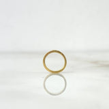 Herraje Tribal 0.4gr / 0.8cm / Circulo Oro Amarillo