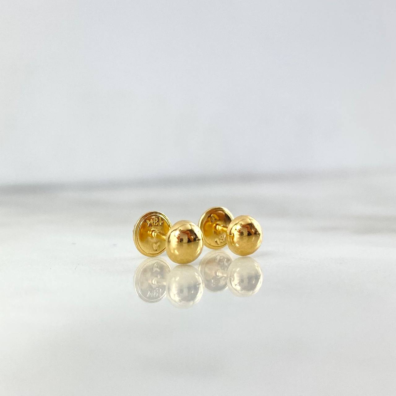 Topos Media Bola Lisa 0.5gr / 5mm Oro Amarillo ©