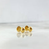 Topos Media Bola Lisa 0.5gr / 5mm Oro Amarillo ©