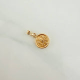Dije Virgen de Fatima 0.55gr / 1.6cm / Oro Amarillo 18K %
