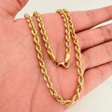 Cadena Lazo 8.65gr / 60cm / 3.15mm Oro Amarillo +3 18K $