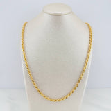 Cadena Lazo 8.45gr / 60cm / 3.25mm Oro Amarillo +3 18K $