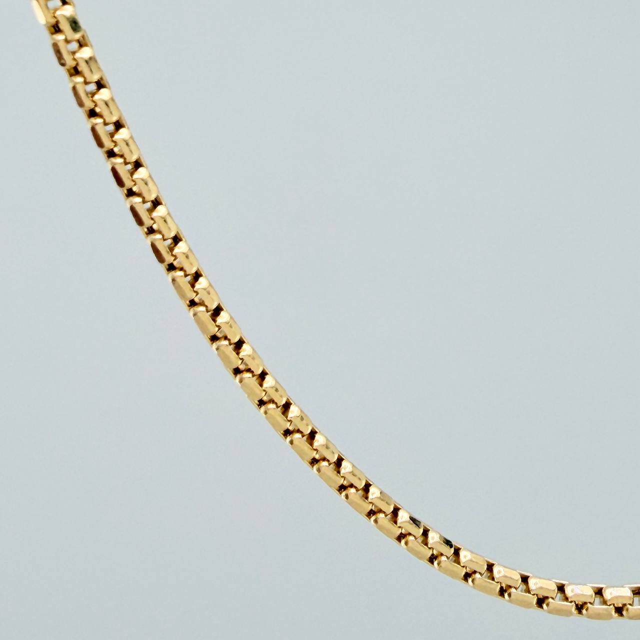 Cadena Veneciana 5.25gr / 50.5cm / 1.66mm Oro Amarillo +3 18K $