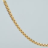 Cadena Veneciana 5.25gr / 50.5cm / 1.66mm Oro Amarillo +3 18K $