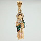 Dije San Judas Tadeo 2.9gr / 3.5cm / Tres Oros 18K %