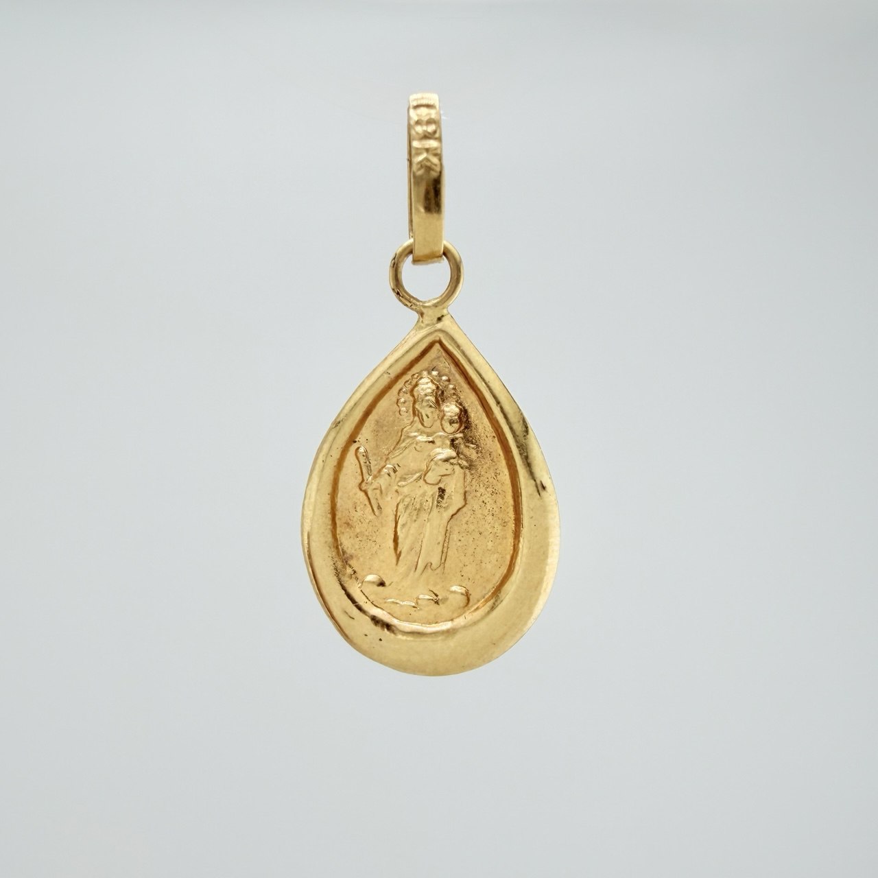 Dije Virgen del Carmen 0.75gr / 2.2cm / Oro Amarillo 18K %