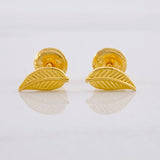 Topos Hoja 0.65g / 3.7mm Oro Amarillo 18K