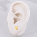 Topos Circulo Corona 0.45g / 6.2mm Oro Amarillo 18K
