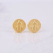 Topos San Benito 0.75g / 8.3mm Oro Amarillo 18K