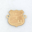 Herraje Escudo Independiente Medellin 0.9gr / 1.9cm / Oro 18K