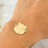 Herraje Escudo Independiente Medellin 0.9gr / 1.9cm / Oro 18K