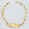 Pulso Gc placa Nube Virgen Guadalupe 1.9gr / 14cm / 3.6mm Oro Amarillo 18K *