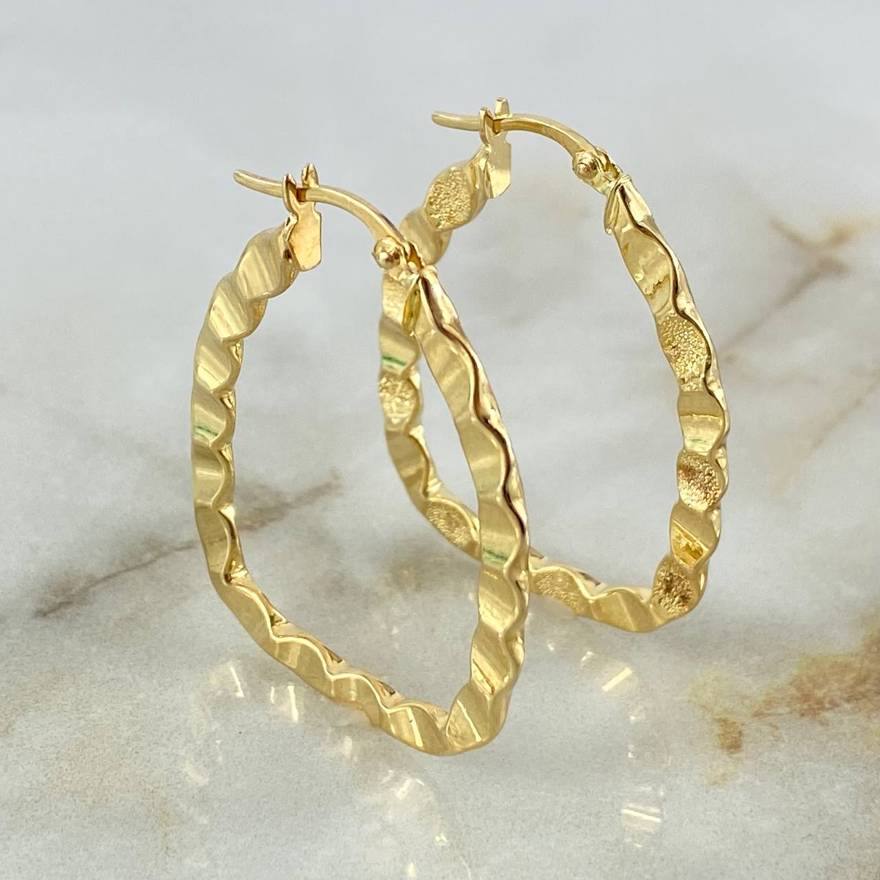 Candongas Siad 2.4gr / 3.6cm / Oro Amarillo *