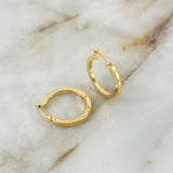 Candongas Diani 1.65gr / 2.2cm / Lisas Oro Amarillo