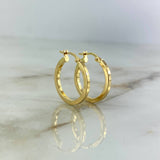 Candongas Diani 1.65gr / 2.2cm / Oro Amarillo *