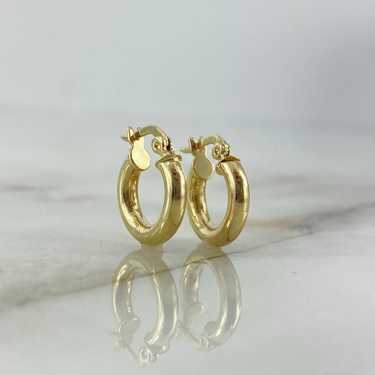 Candongas Jass 1.4gr / 1.3cm / Oro Amarillo