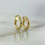 Candongas Jass 1.2gr / 1.4cm / Oro Amarillo *