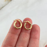 Candongas Jass 1.4gr / 1.3cm / Oro Amarillo