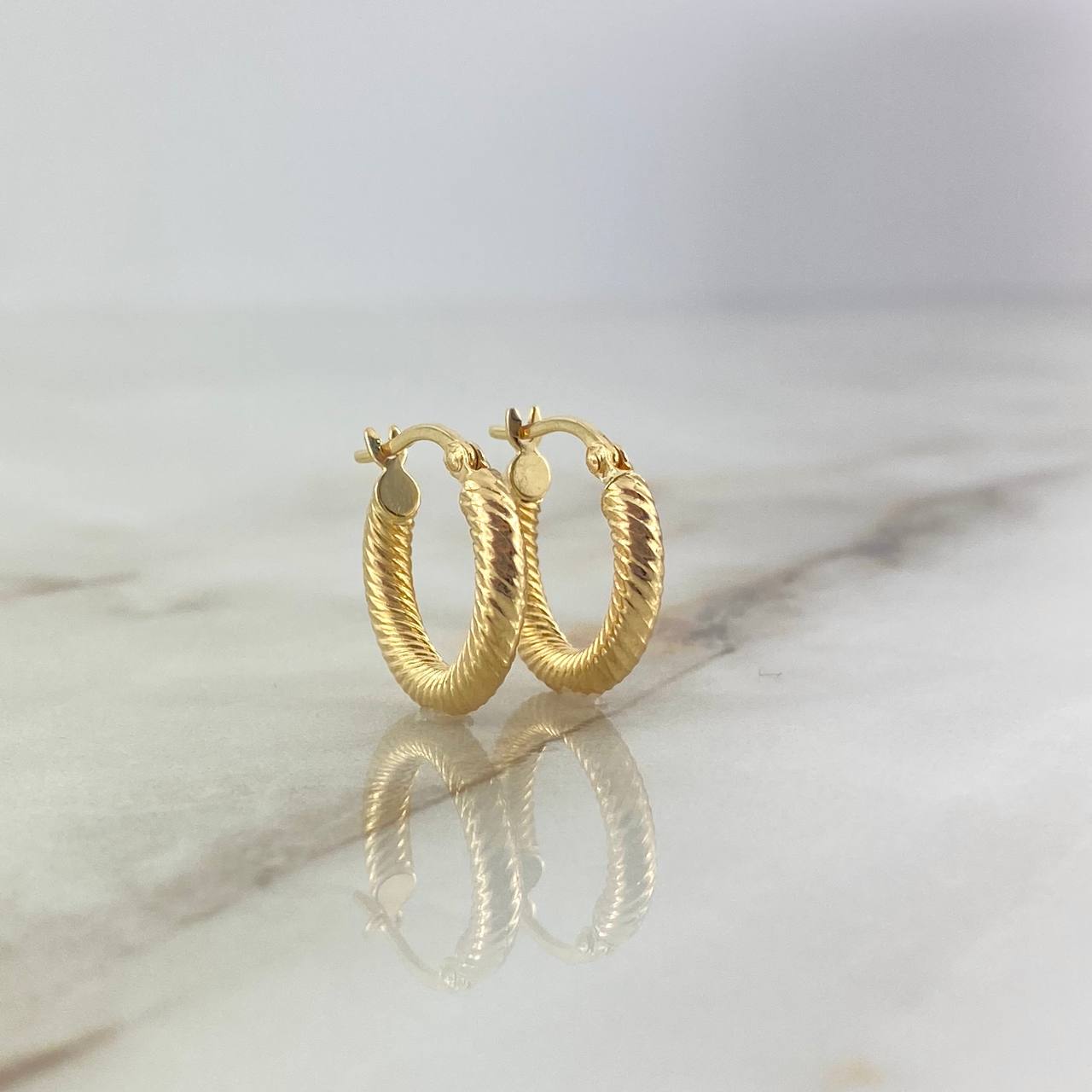 Candongas Zion 1.6gr / 1.6cm / Oro Amarillo *