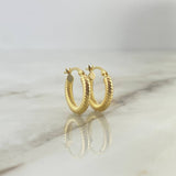 Candongas Zion 1.6gr / 1.6cm / Oro Amarillo *
