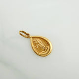 Dije Virgen del Carmen 0.75gr / 2.2cm / Oro Amarillo 18K %