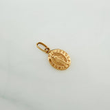 Dije Virgen Milagrosa 0.4gr / 1.7cm / Oro Amarillo 18K %