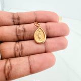 Dije Virgen del Carmen 0.75gr / 2.2cm / Oro Amarillo 18K %