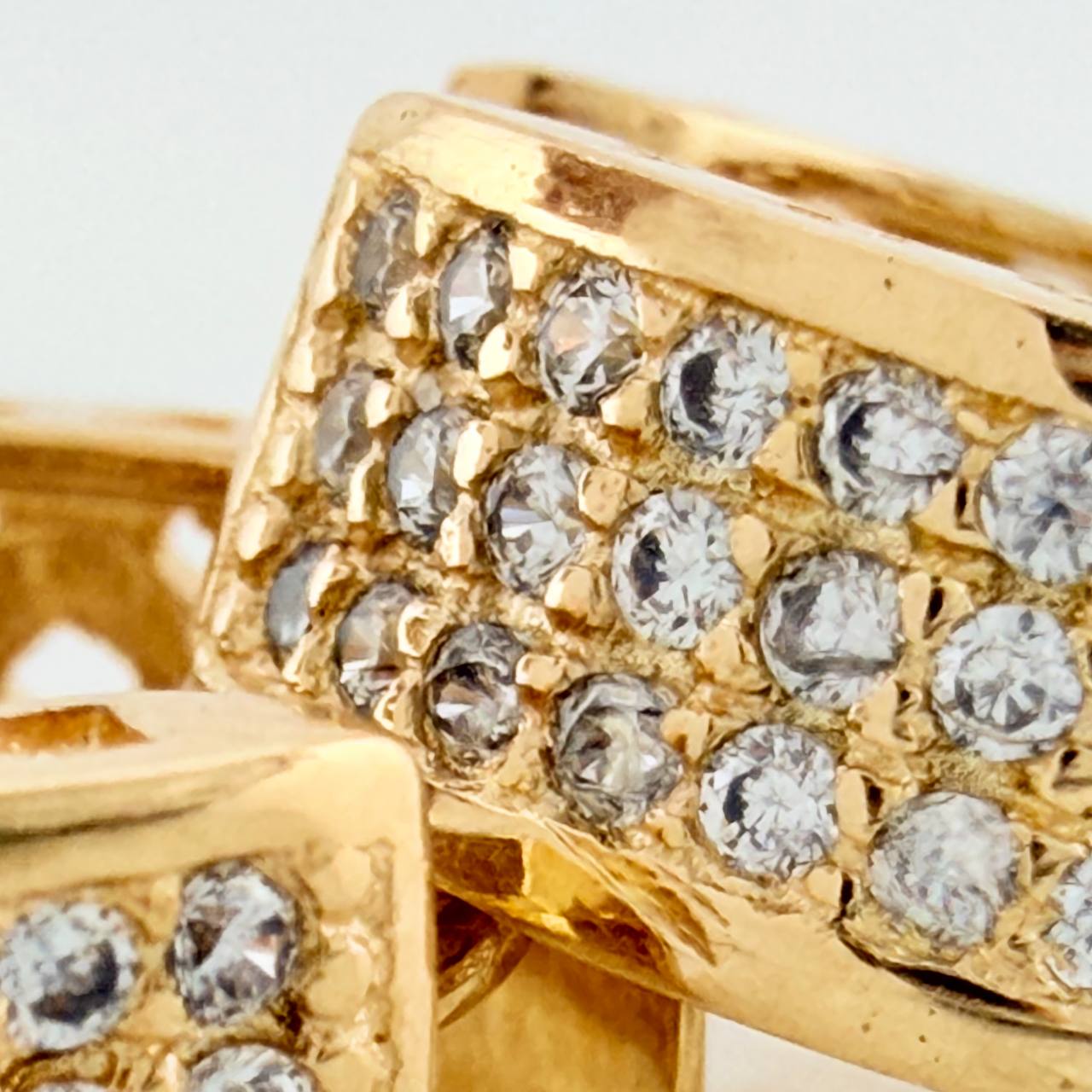 Candongas BV 7.95gr / 1.5cm / Oro Amarillo 18K %