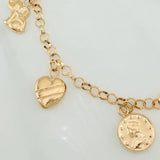 Pulso Charms 5.9gr / 17cm / 3.2mm Oro Amarillo 18K %