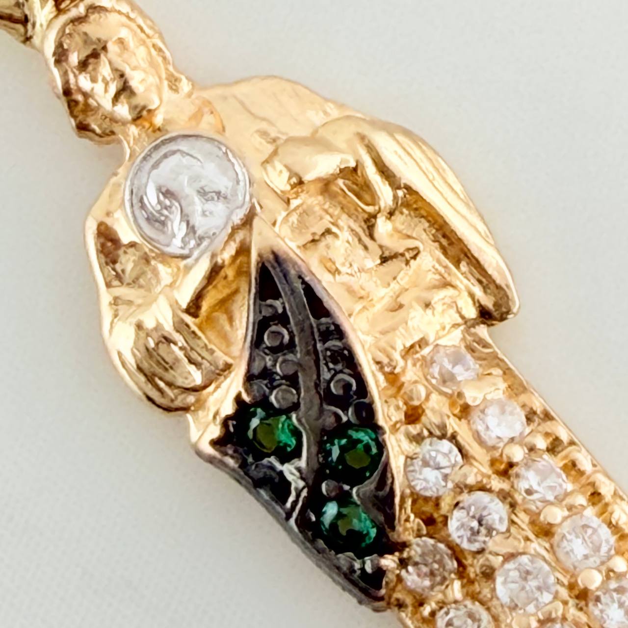 Dije San Judas Tadeo 1.2gr / 2.5cm / Tres Oros 18K %