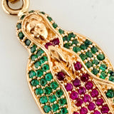 Dije Virgen de Guadalupe 4.3gr / 4cm / Oro Amarillo 18K %