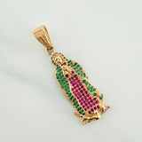 Dije Virgen de Guadalupe 4.3gr / 4cm / Oro Amarillo 18K %
