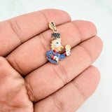 Dije Pato Inspirado 3.2gr / 3cm / Tres Oros 18K %