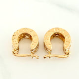 Candongas BV 4.55gr / 1.3cm / Oro Amarillo 18K %