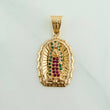 Dije Virgen de Guadalupe 3.15gr / 3cm / Oro Amarillo 18K %