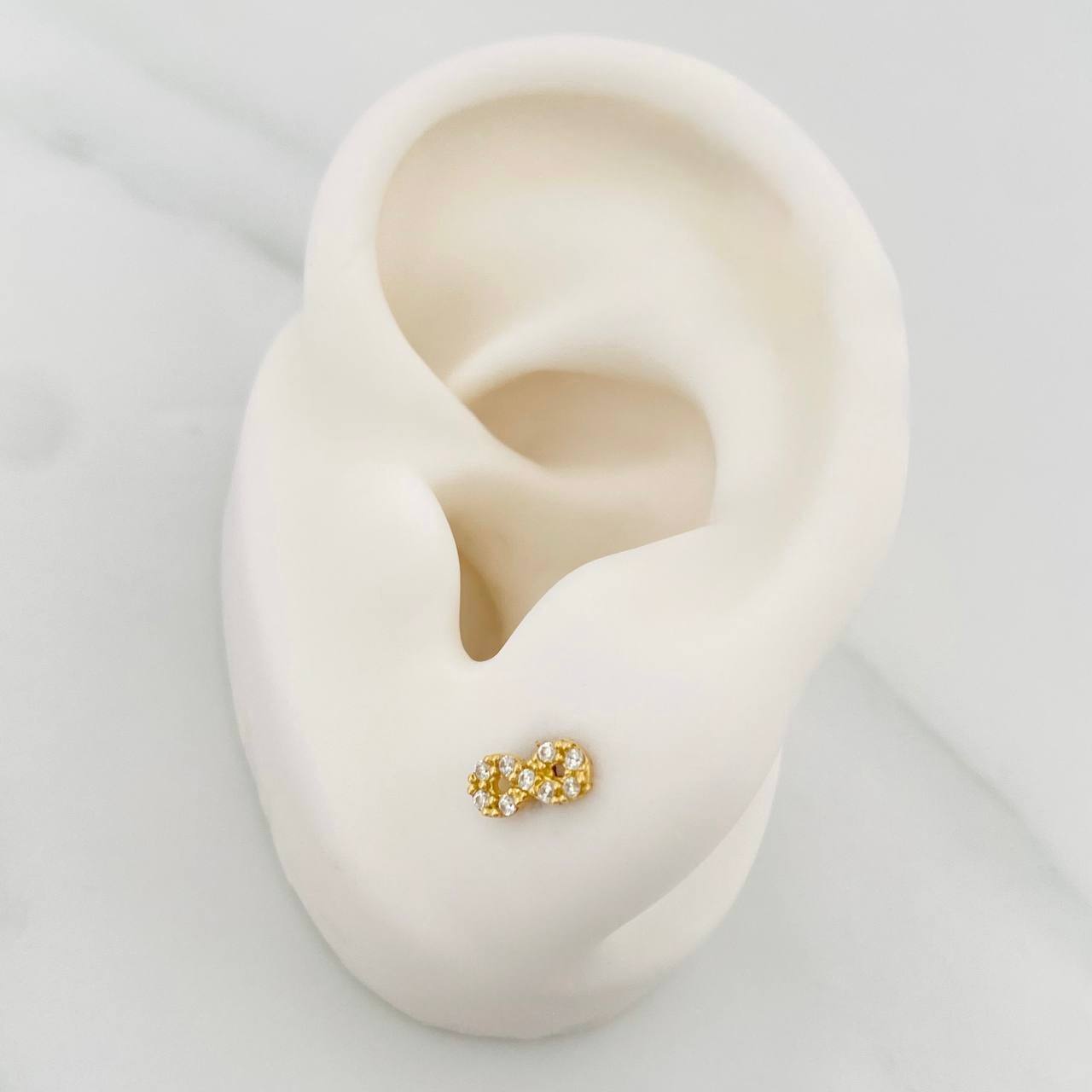 Topos Infinito 0.8g / 7.27mm Oro Amarillo 18K