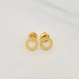 Topos Circulo 0.8g / 7.24mm Oro Amarillo 18K