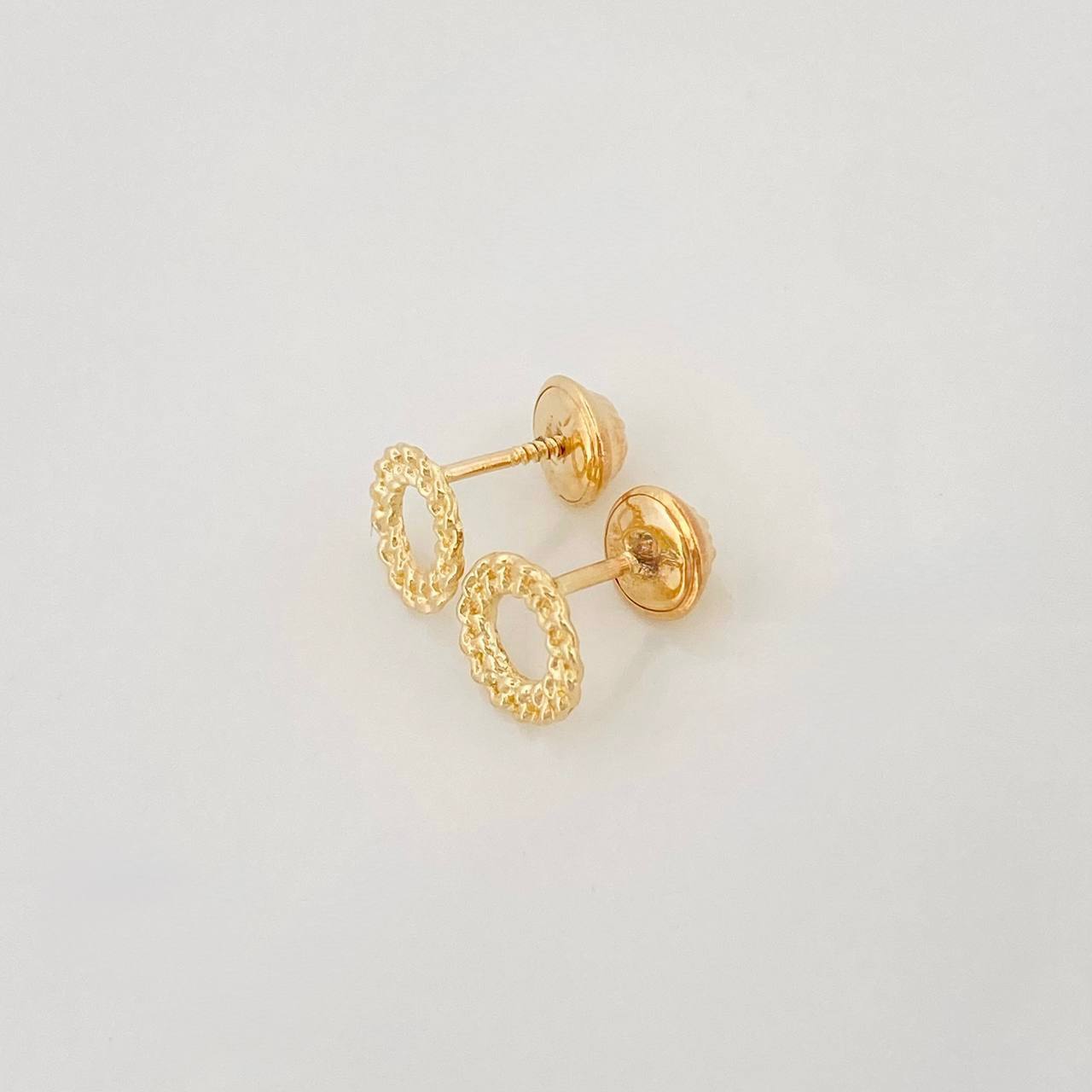 Topos Circulo 0.8g / 7.24mm Oro Amarillo 18K