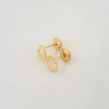 Topos Circulo 0.8g / 7.24mm Oro Amarillo 18K