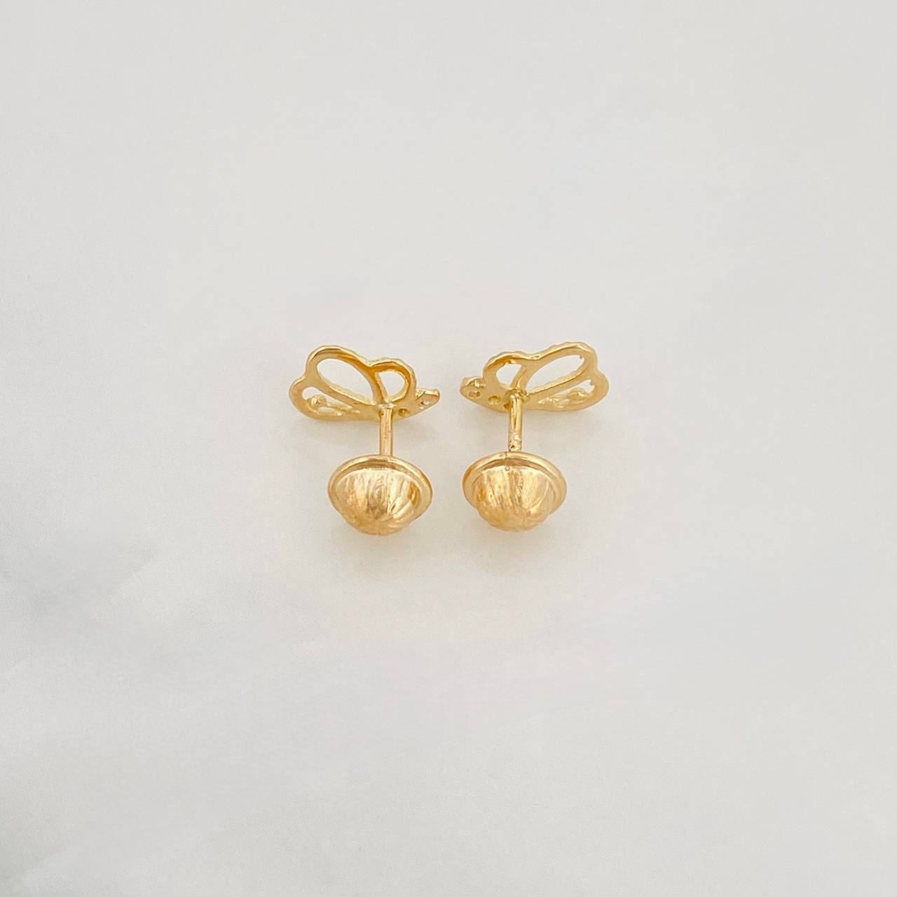 Topos Mariposa 0.75g / 6.46mm Oro Amarillo 18K